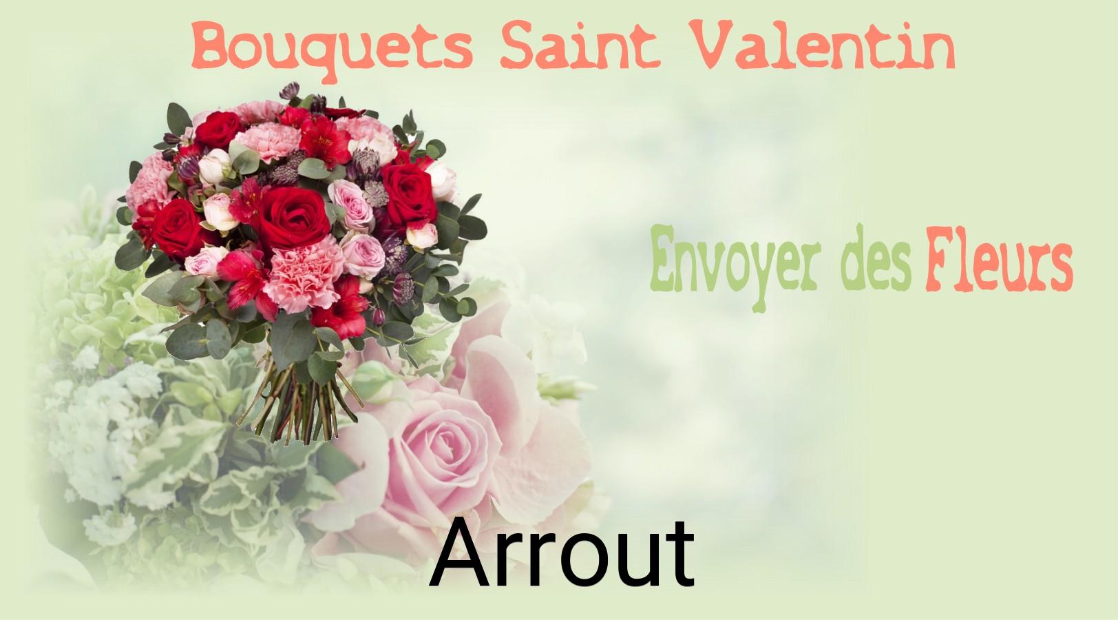 Roses de Saint-Valentin livrées à Arrout